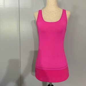 Lululemon Pink Activewear Yoga Top Size 4